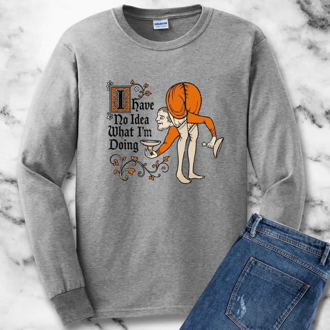 Marginalia No Idea What I'm Doing Unisex Long Sleeve Tee