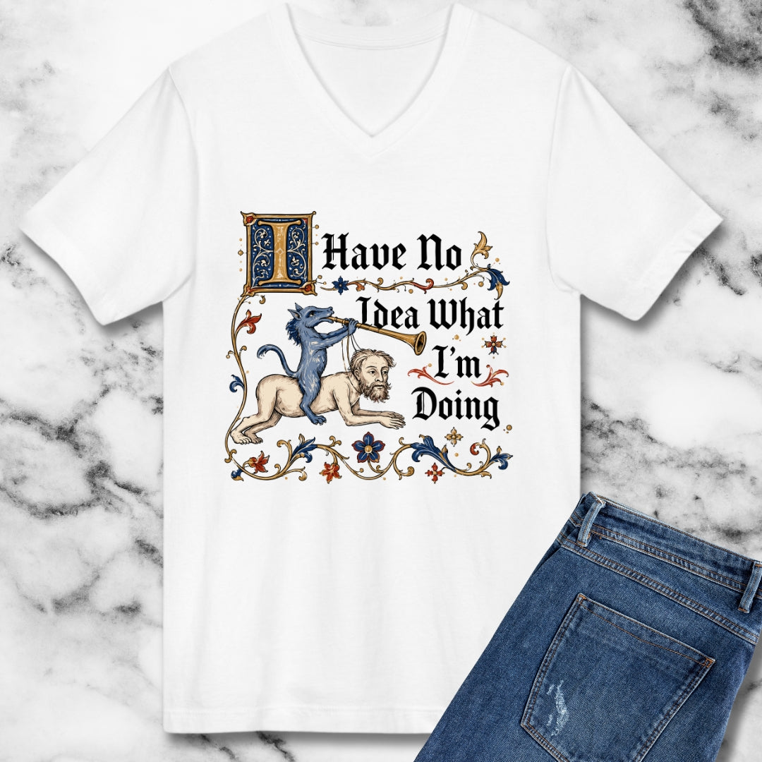 Marginalia I Have No Idea What I'm Doing V-neck