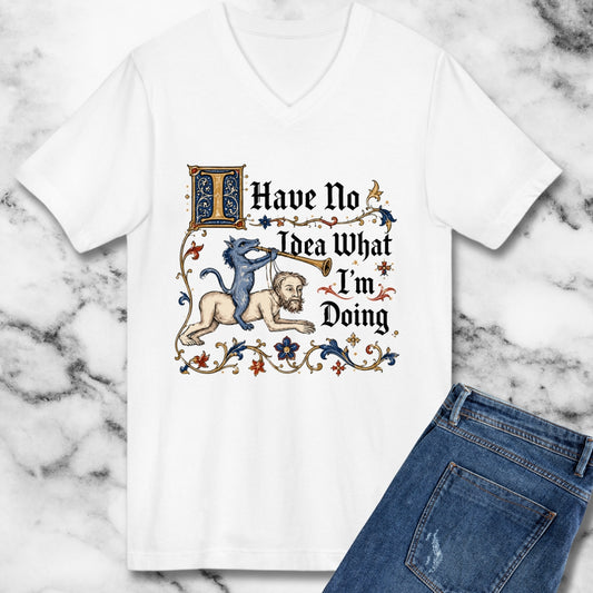 Marginalia I Have No Idea What I'm Doing V-neck