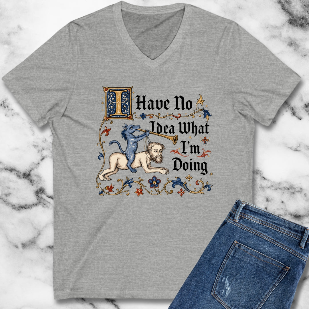 Marginalia I Have No Idea What I'm Doing V-neck