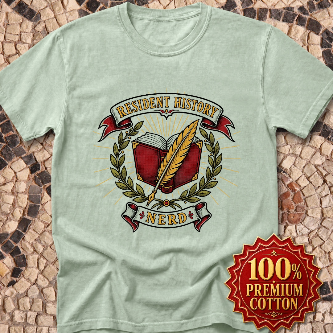 Resident History Nerd Premium Tee