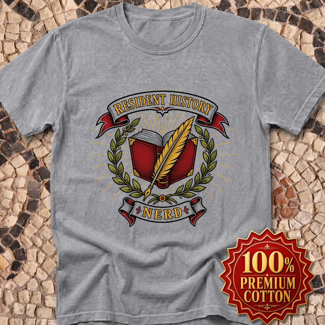 Resident History Nerd Premium Tee