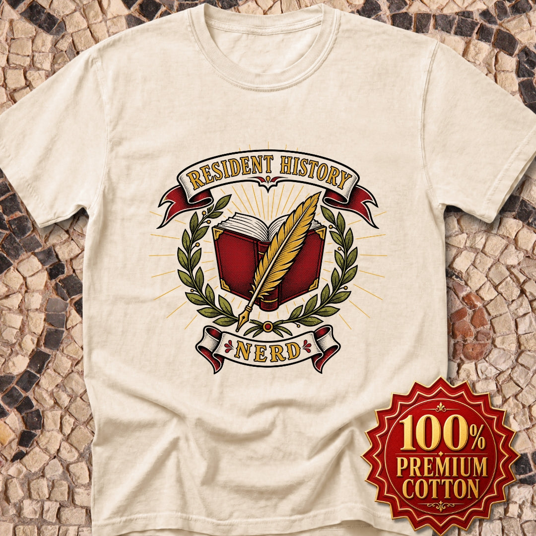 Resident History Nerd Premium Tee