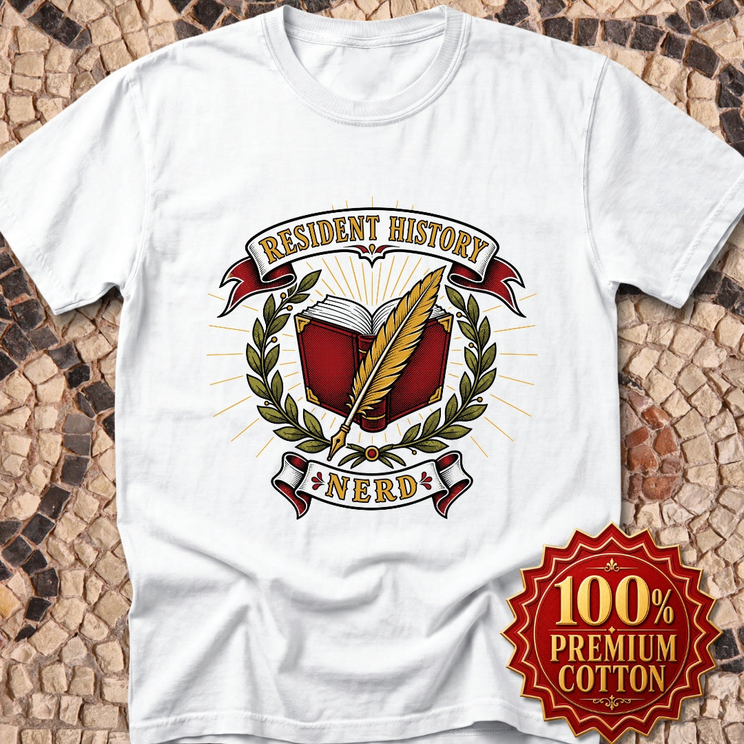 Resident History Nerd Premium Tee