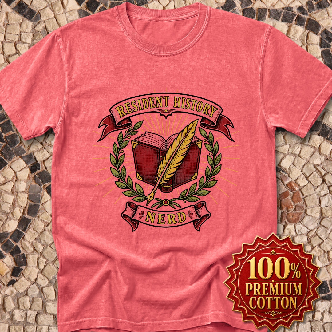 Resident History Nerd Premium Tee