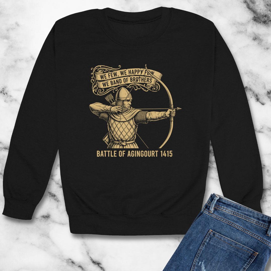 Battle of Agincourt Band of Brothers Unisex Heavy Crewneck Sweatshirt