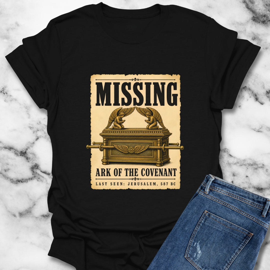 Missing Ark of the Covenant Poster T-Shirt