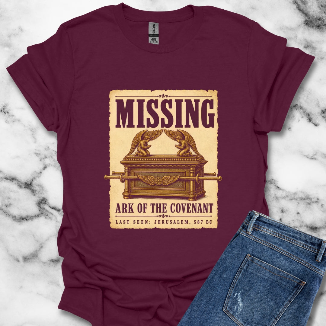 Missing Ark of the Covenant Poster T-Shirt