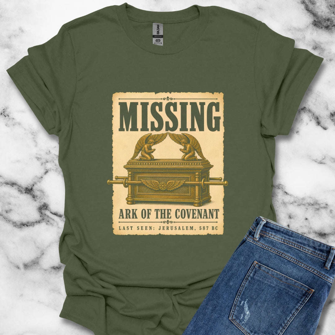 Missing Ark of the Covenant Poster T-Shirt