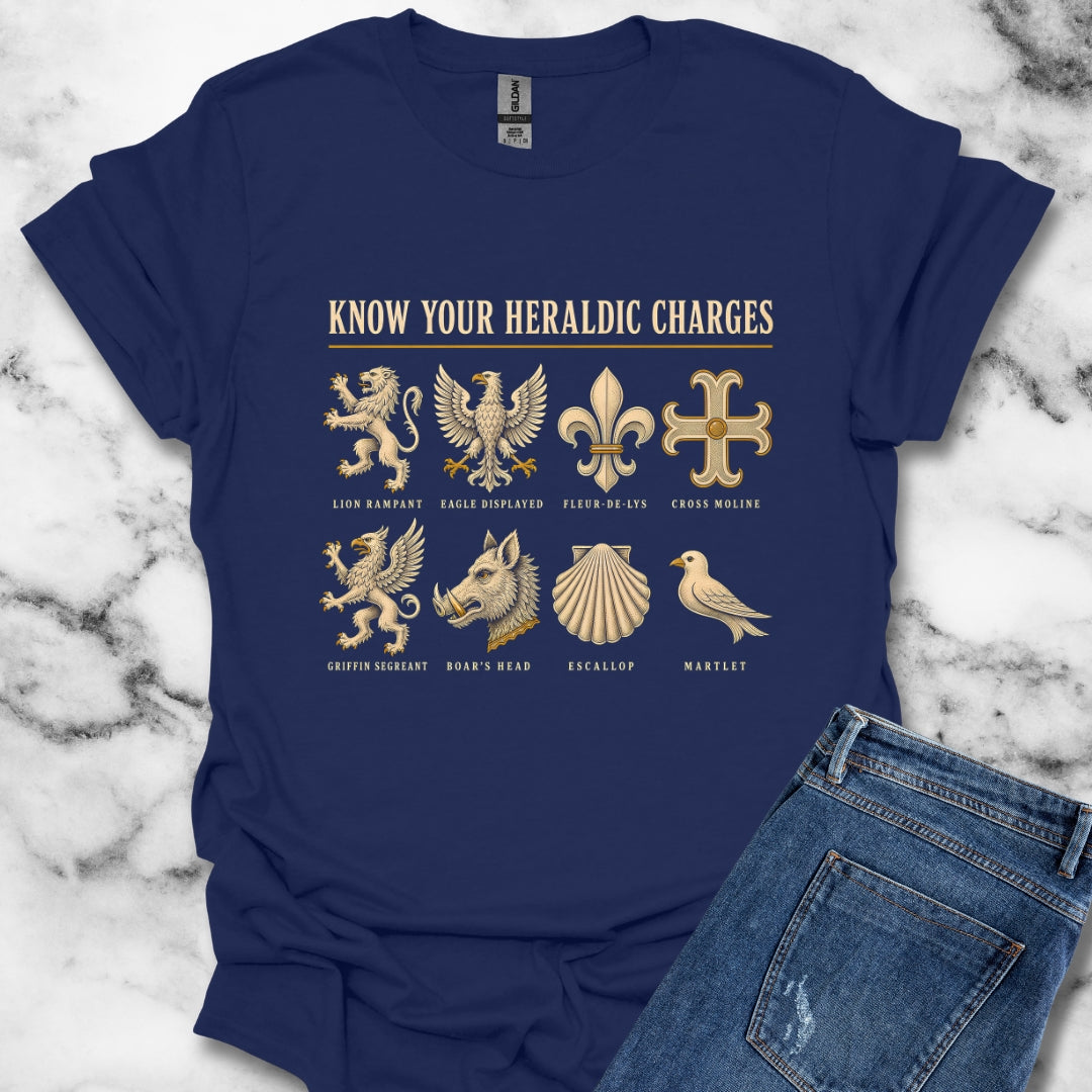 Know Your Heraldic Charges T-Shirt