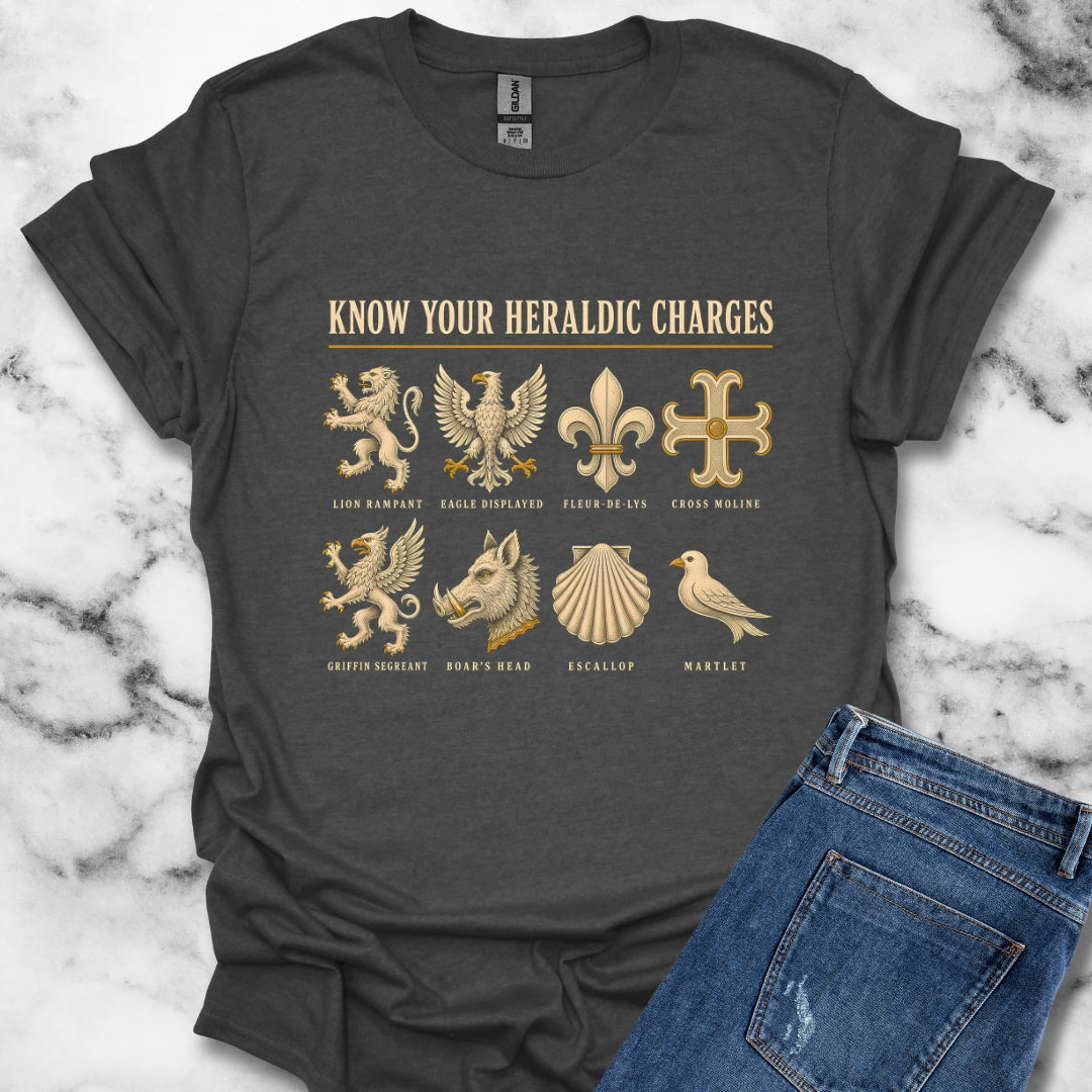Know Your Heraldic Charges T-Shirt