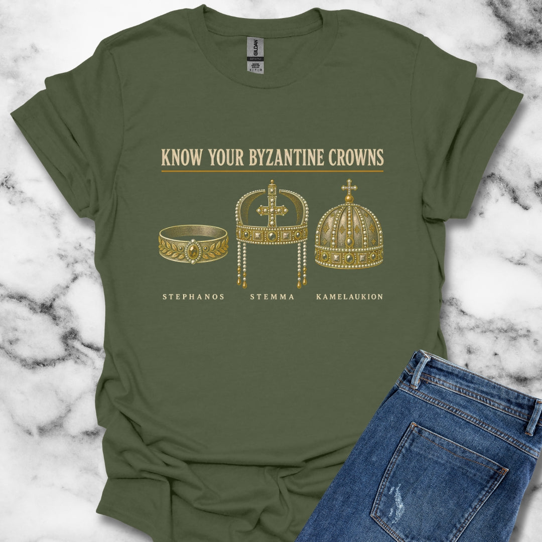 Know Your Byzantine Crowns T-Shirt
