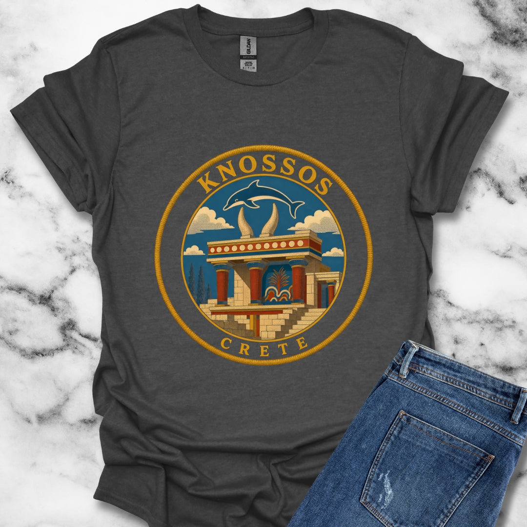 Knossos Crete Palace Patch T-Shirt