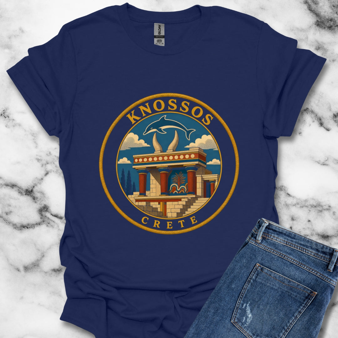 Knossos Crete Palace Patch T-Shirt
