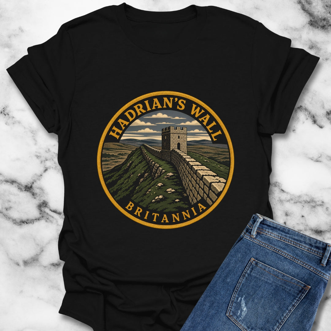 Hadrian's Wall Britannia Patch T-Shirt