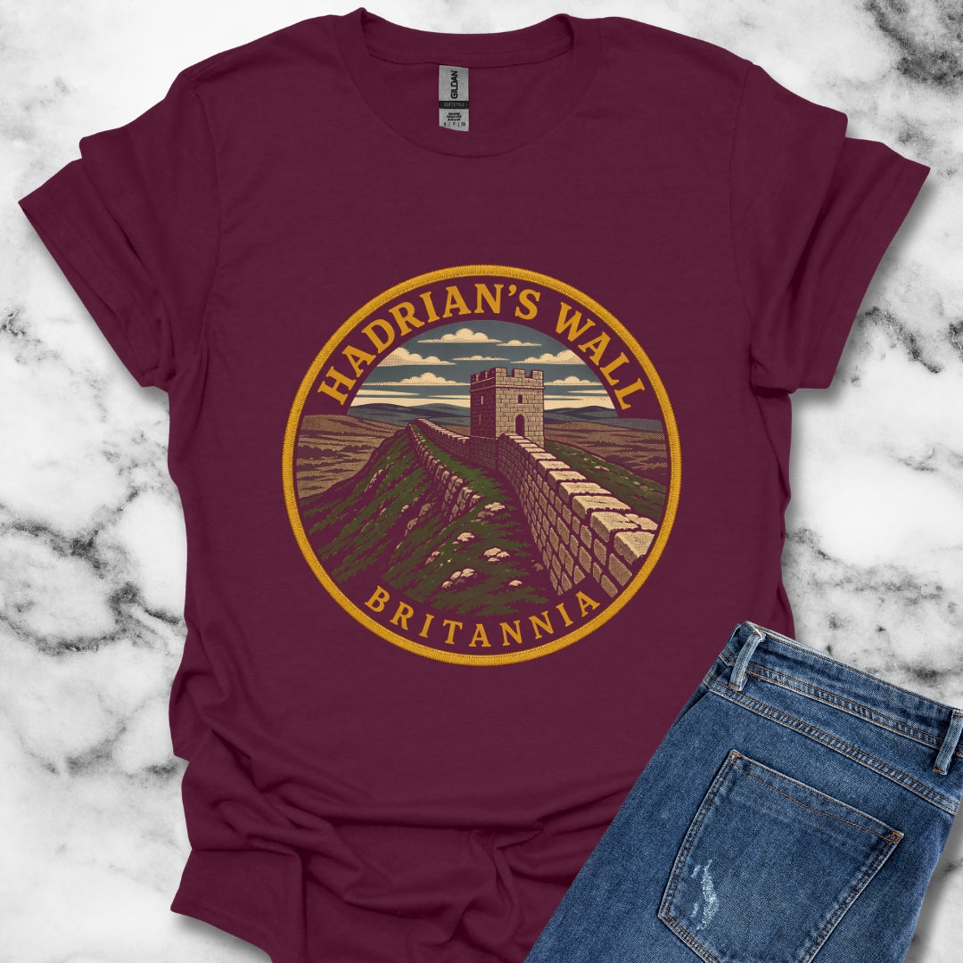 Hadrian's Wall Britannia Patch T-Shirt