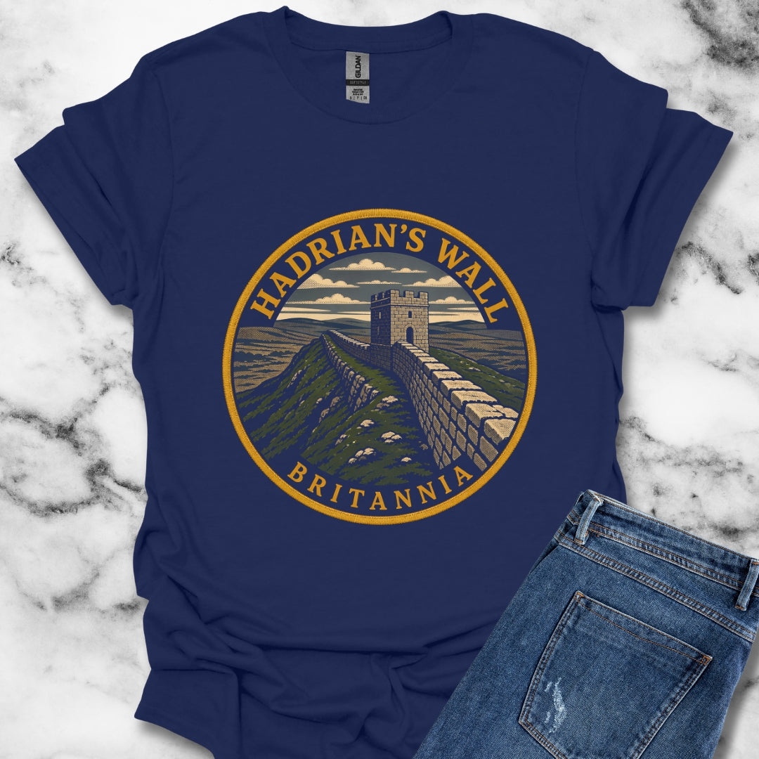 Hadrian's Wall Britannia Patch T-Shirt