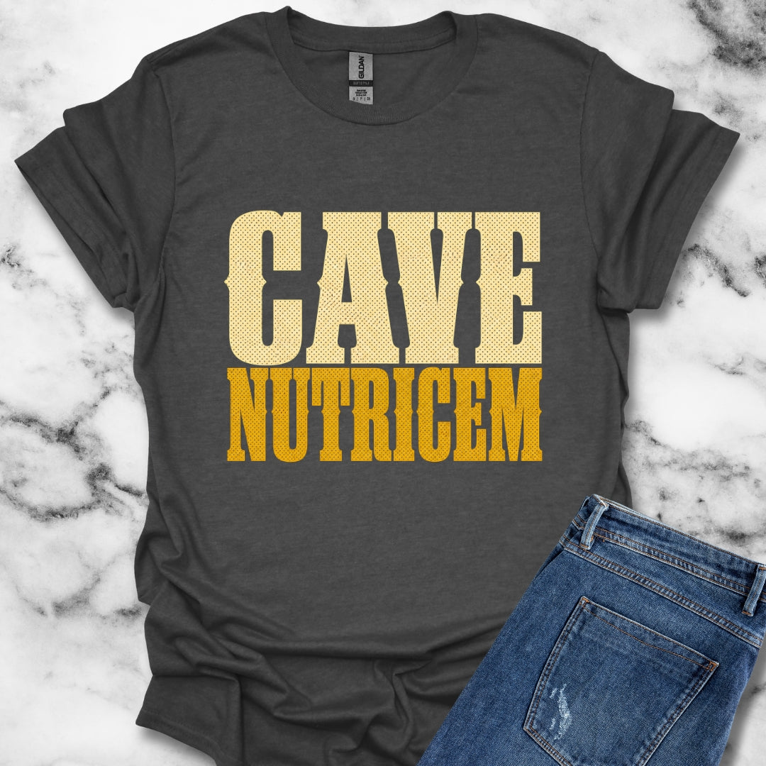 Cave Nutricem Beware the Nurse T-Shirt