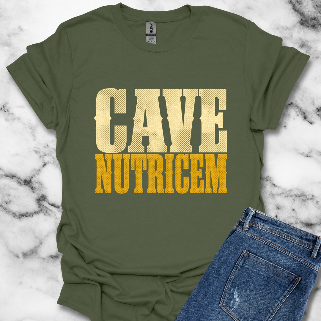 Cave Nutricem Beware the Nurse T-Shirt