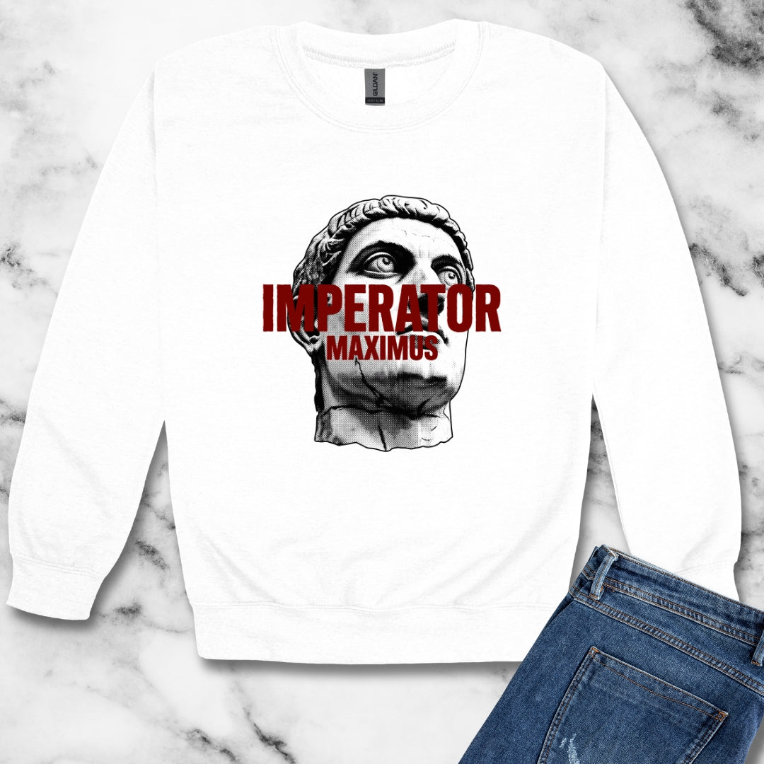 Emperor Constantine the Great Unisex Heavy Crewneck Sweatshirt