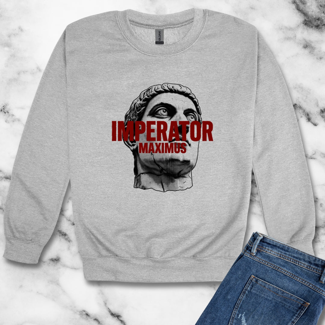 Emperor Constantine the Great Unisex Heavy Crewneck Sweatshirt