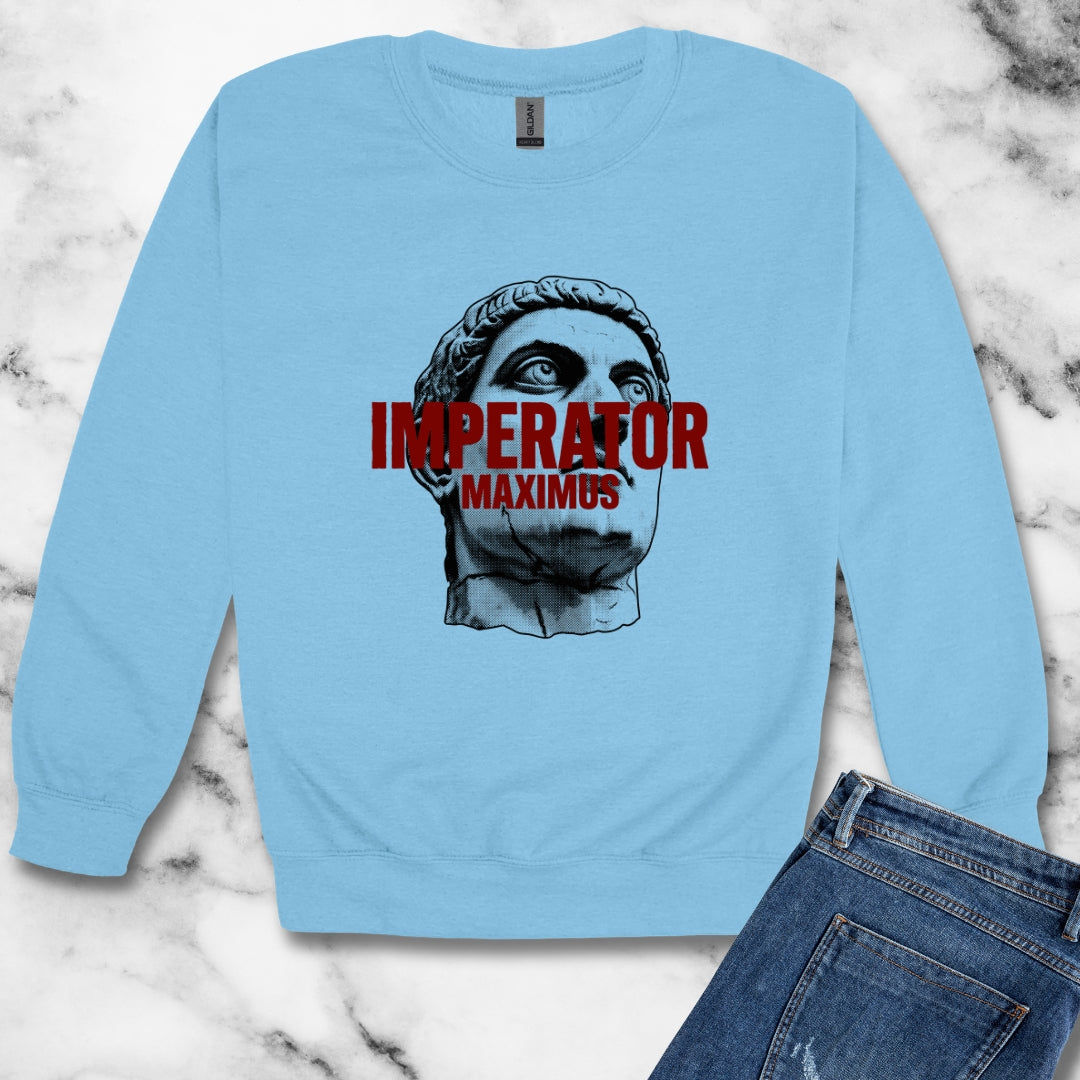 Emperor Constantine the Great Unisex Heavy Crewneck Sweatshirt
