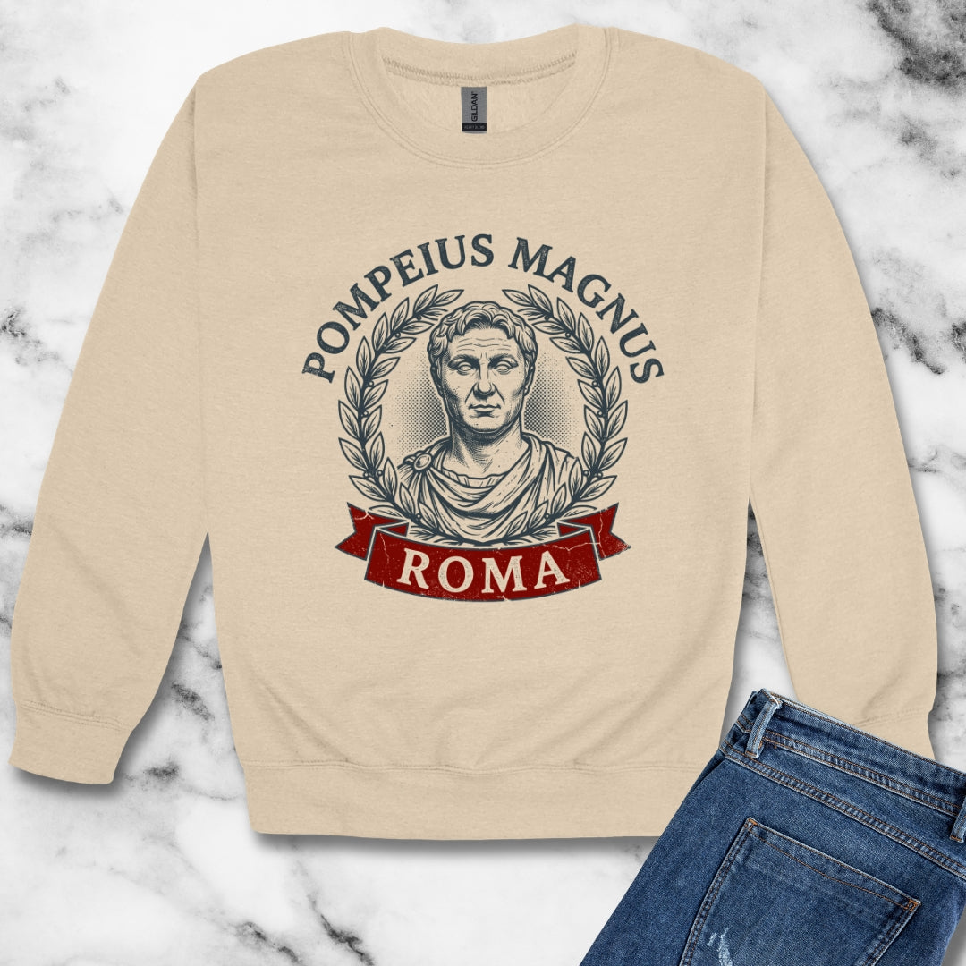Gnaeus Pompeius Magnus Pompey the Great Unisex Heavy Crewneck Sweatshirt