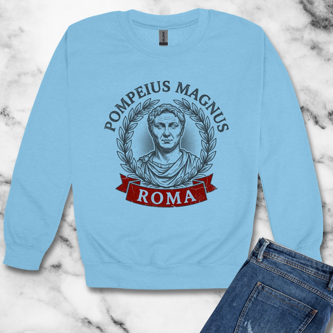 Gnaeus Pompeius Magnus Pompey the Great Unisex Heavy Crewneck Sweatshirt