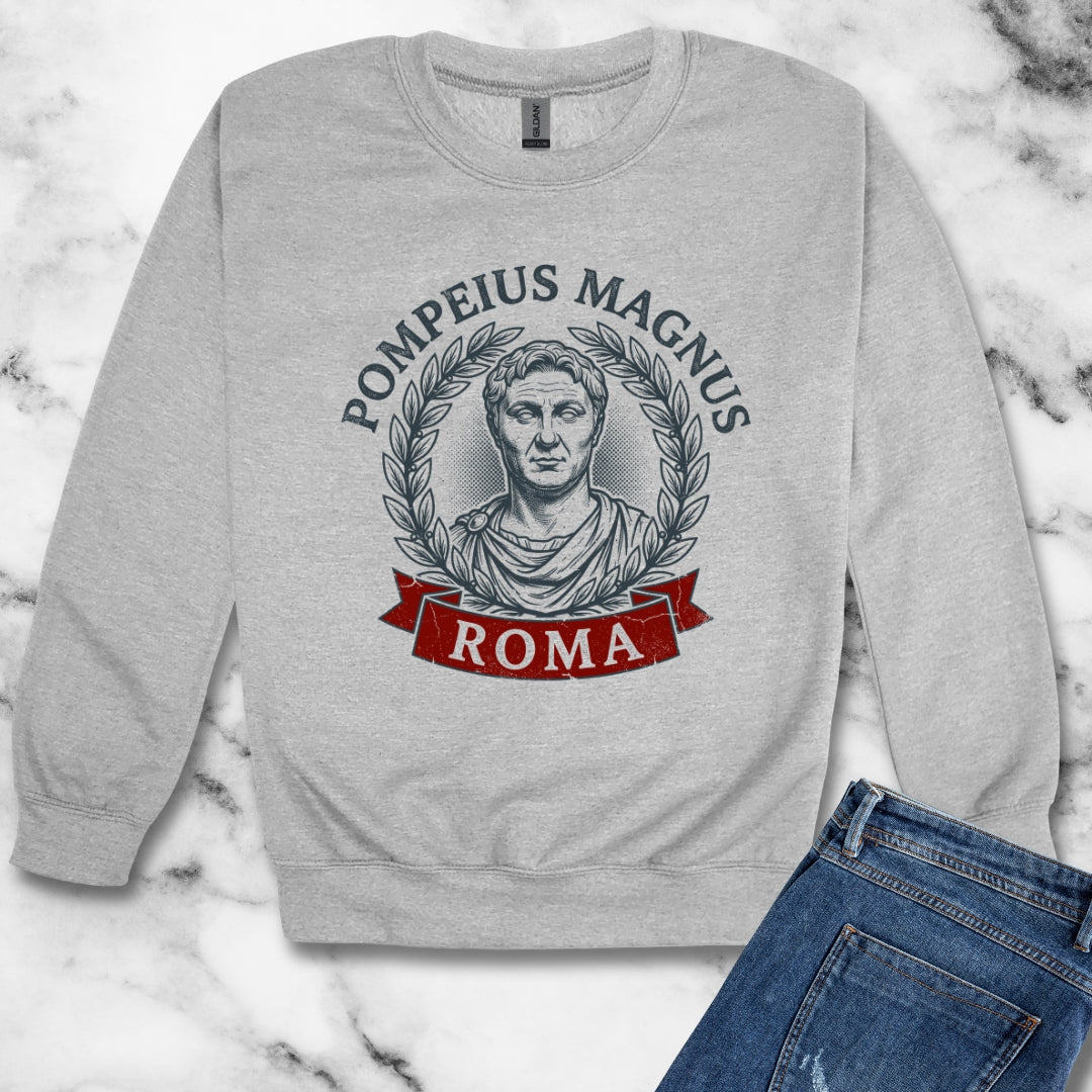 Gnaeus Pompeius Magnus Pompey the Great Unisex Heavy Crewneck Sweatshirt