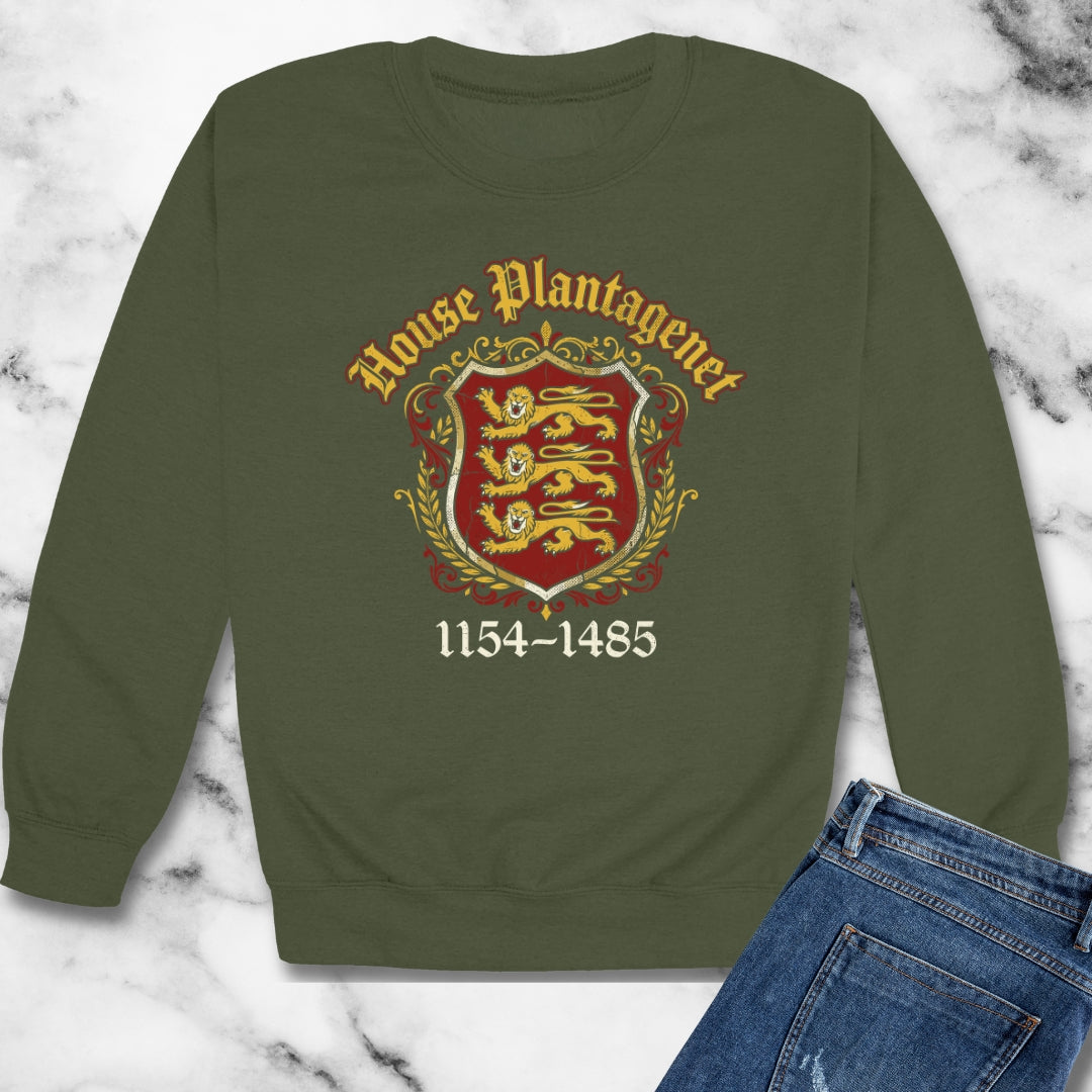 House Plantagenet Unisex Heavy Crewneck Sweatshirt