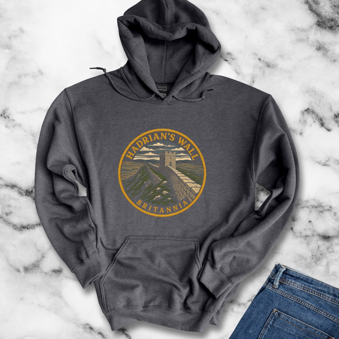 Hadrian's Wall Britannia Patch Hoodie