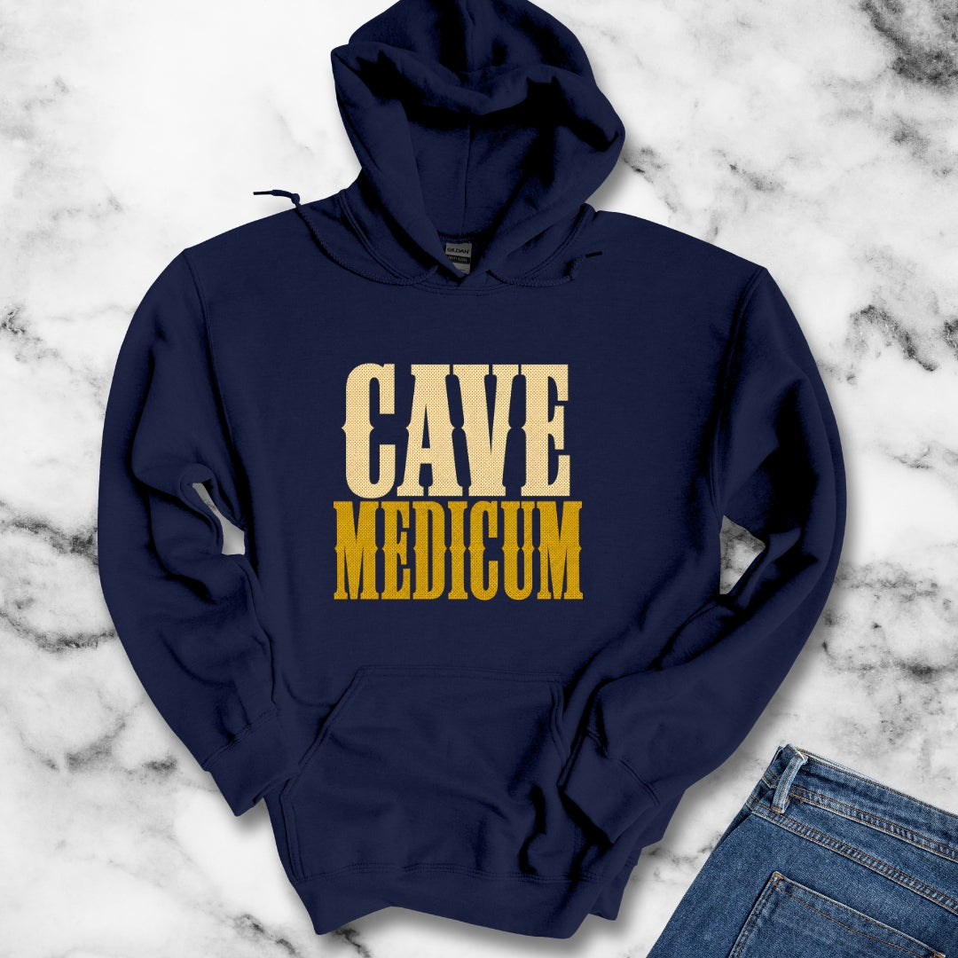 Cave Medicum Beware the Doctor Hoodie