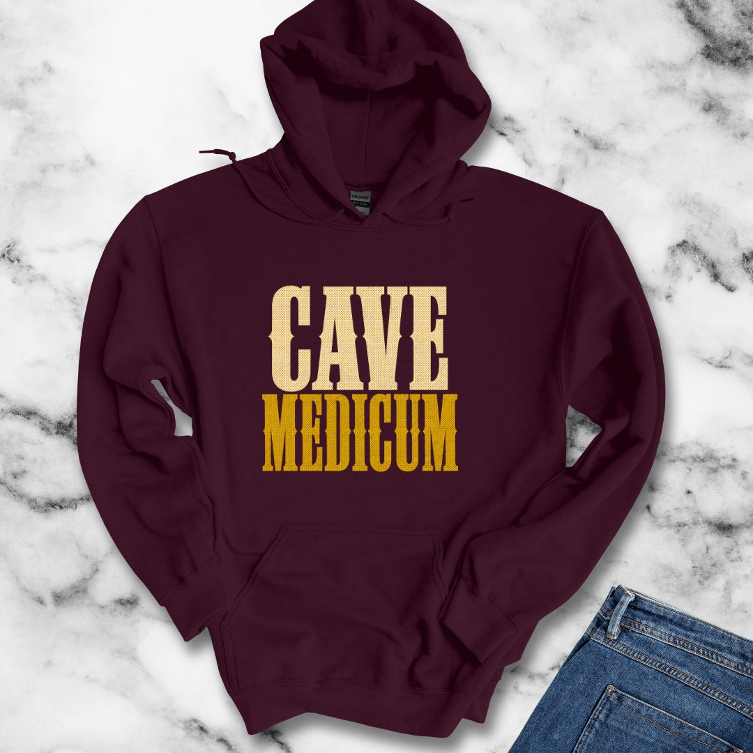 Cave Medicum Beware the Doctor Hoodie