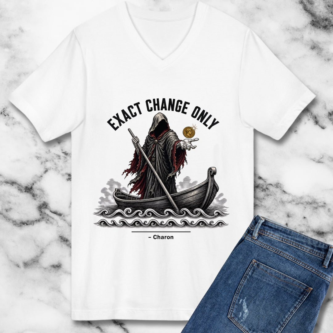 Charon Exact Change Only V-neck