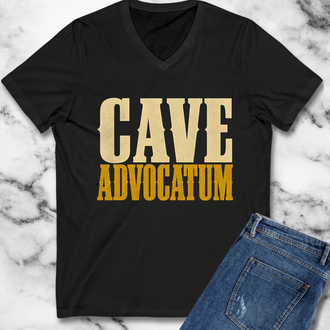 Cave Advocatum Beware the Lawyer V-Neck