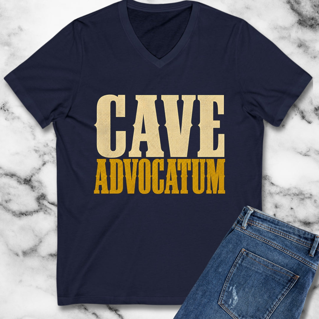 Cave Advocatum Beware the Lawyer V-Neck
