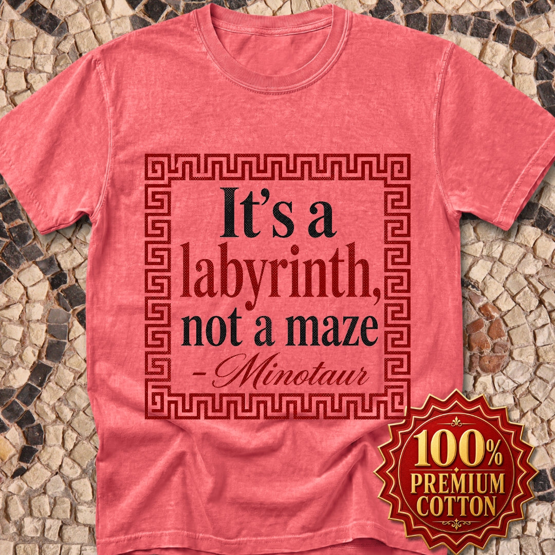 It's a Labyrinth Not a Maze Minotaur Premium Tee