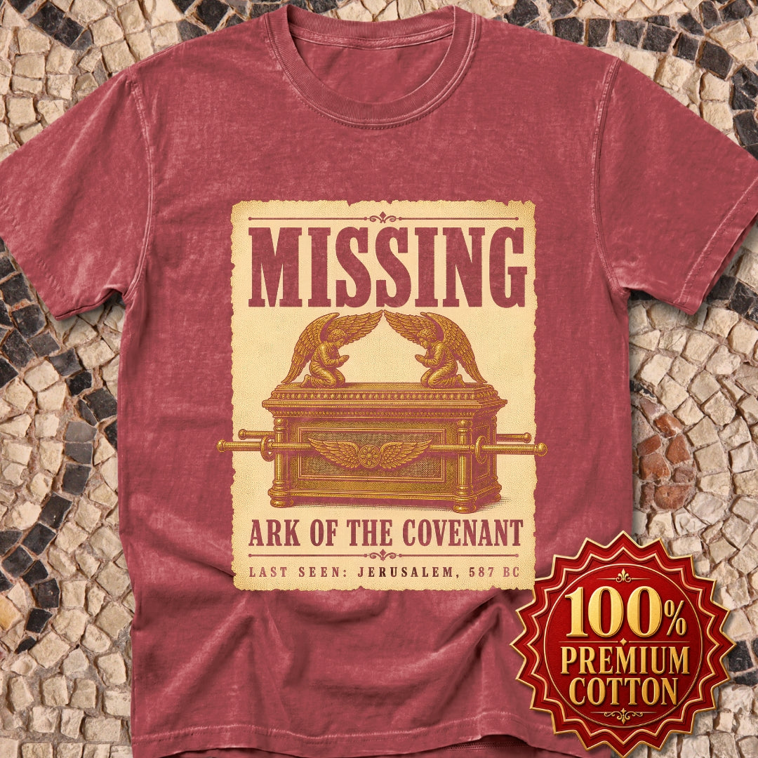 Missing Ark of the Covenant Poster Premium Tee
