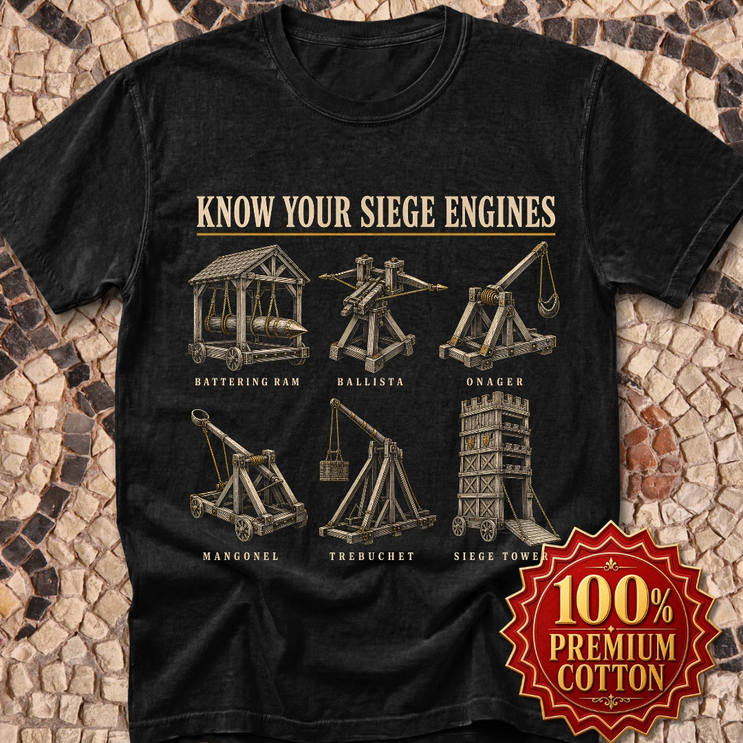 Know Your Siege Engines Premium Tee