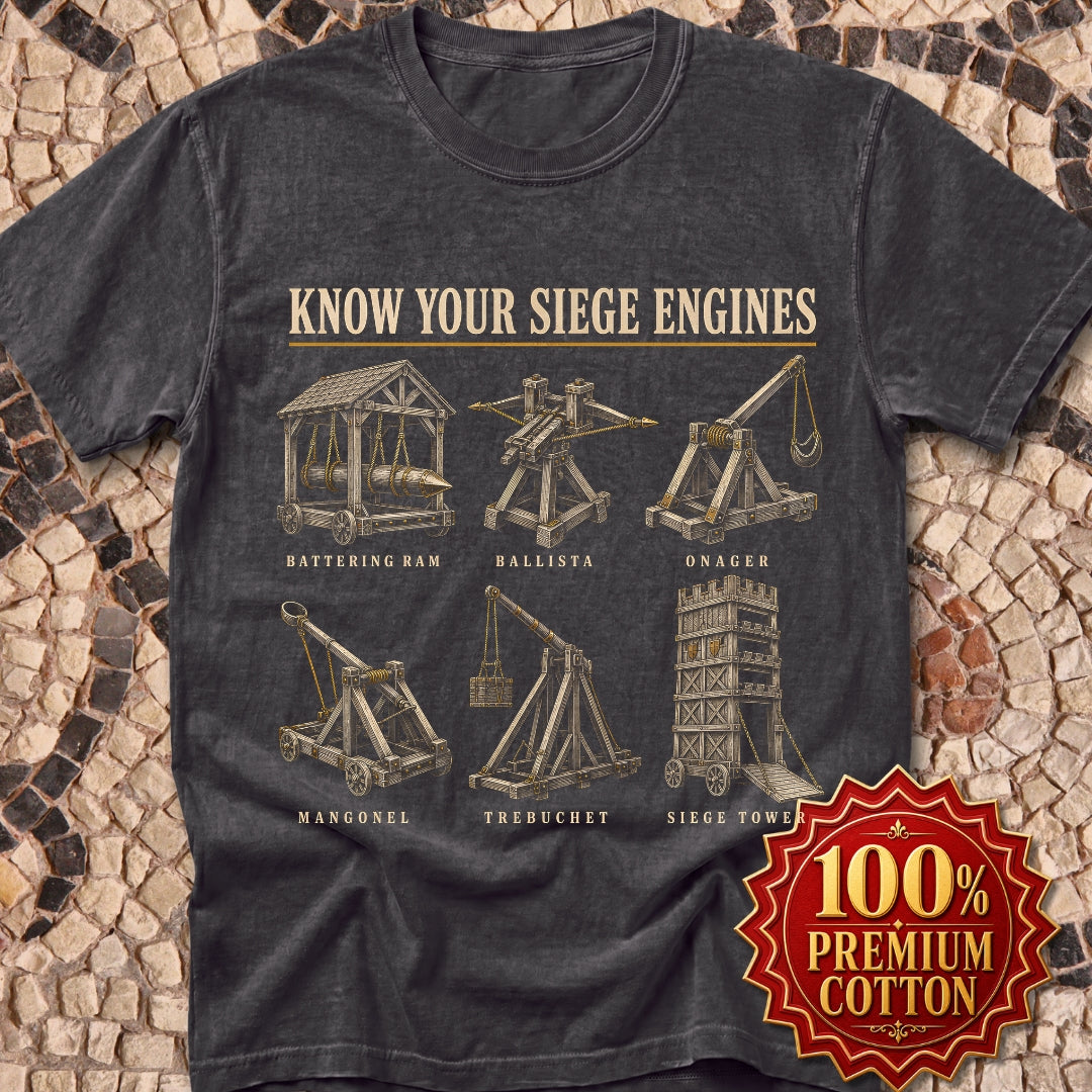 Know Your Siege Engines Premium Tee
