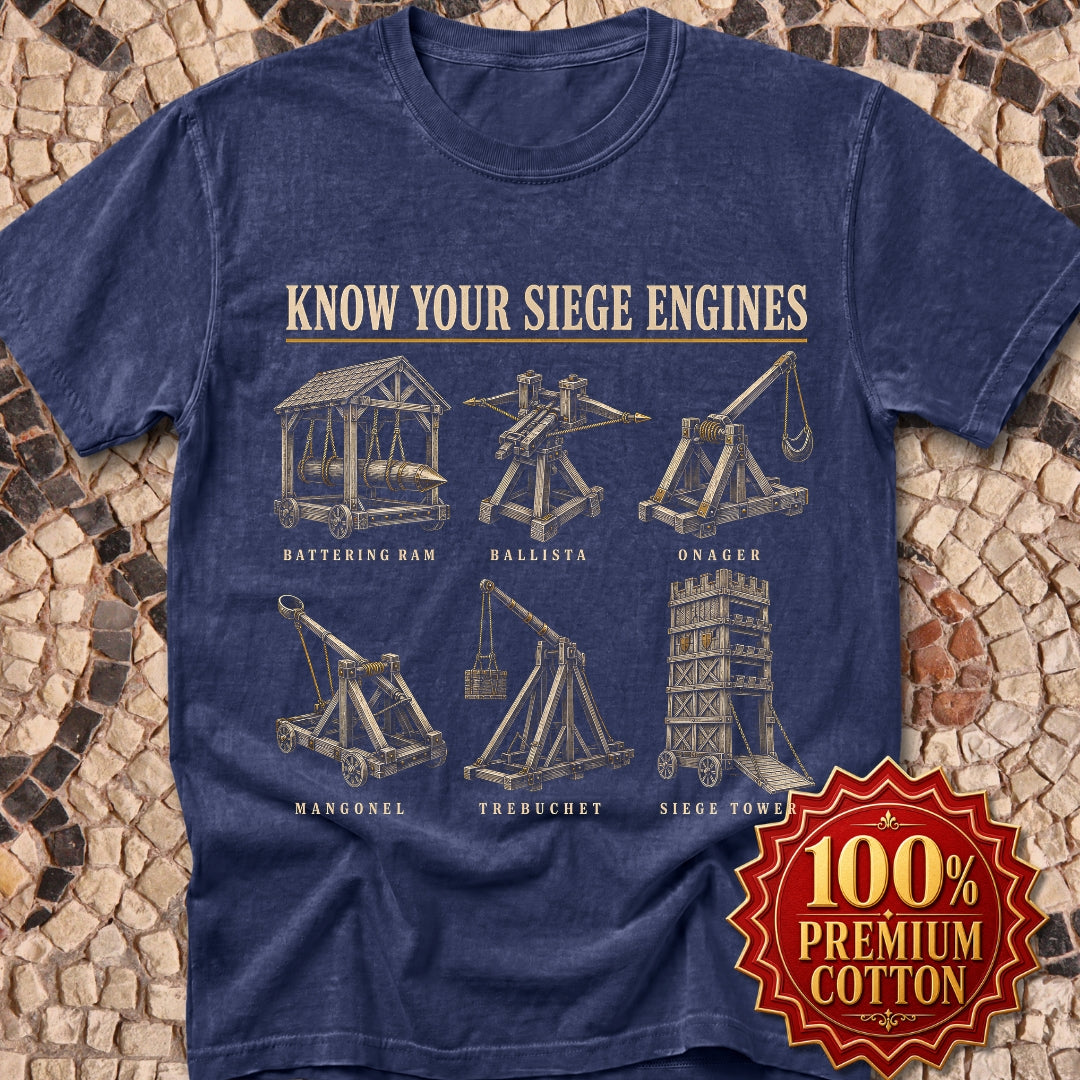 Know Your Siege Engines Premium Tee