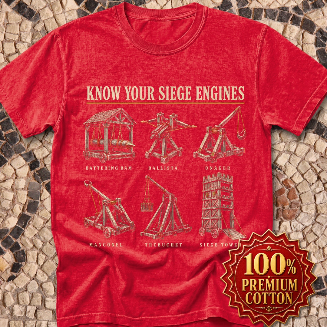Know Your Siege Engines Premium Tee
