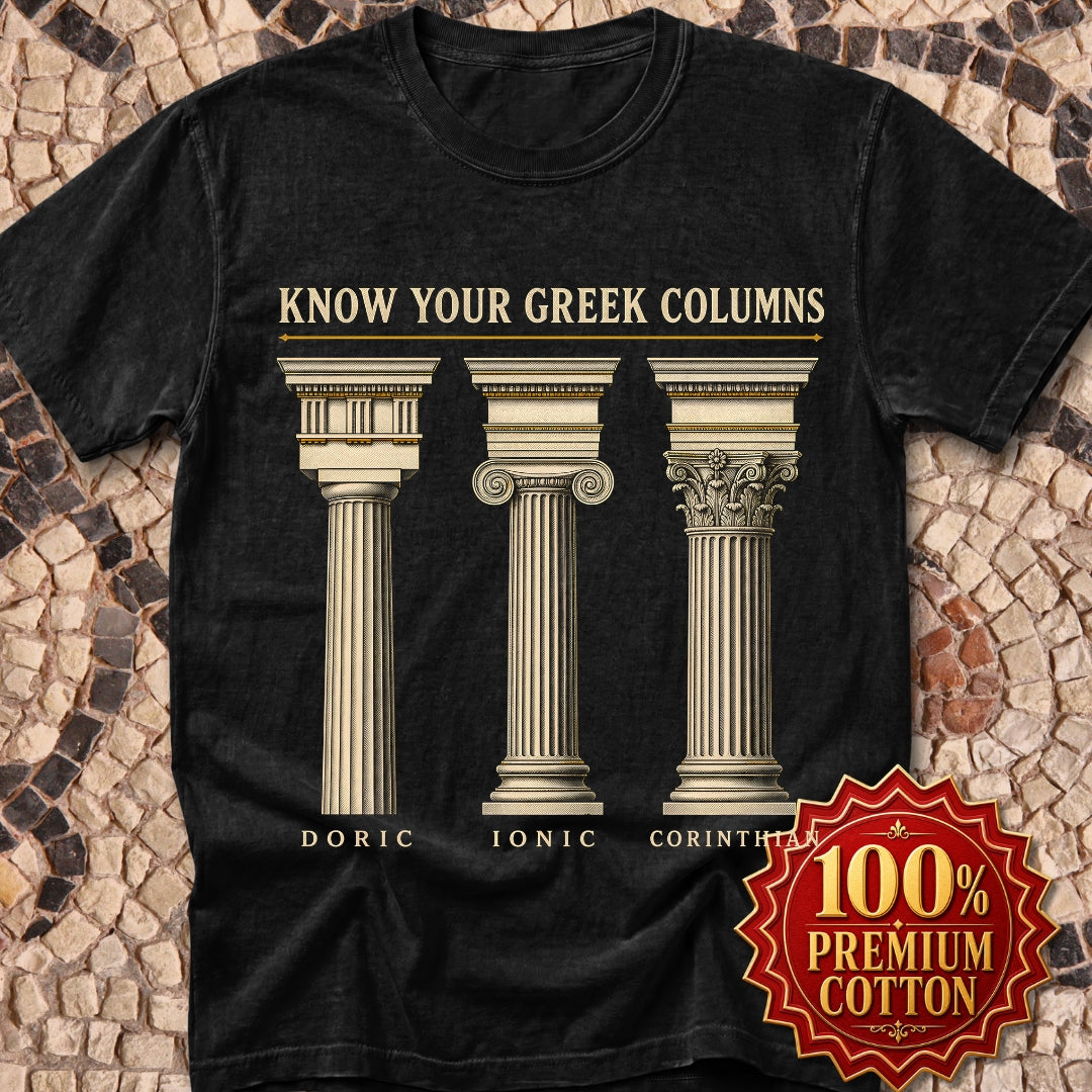 Know Your Greek Columns Premium Tee