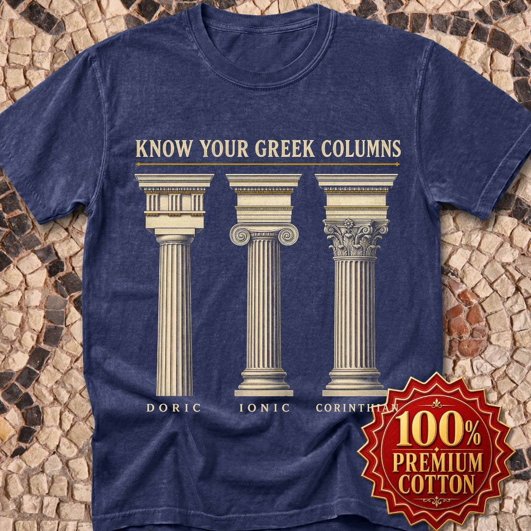 Know Your Greek Columns Premium Tee