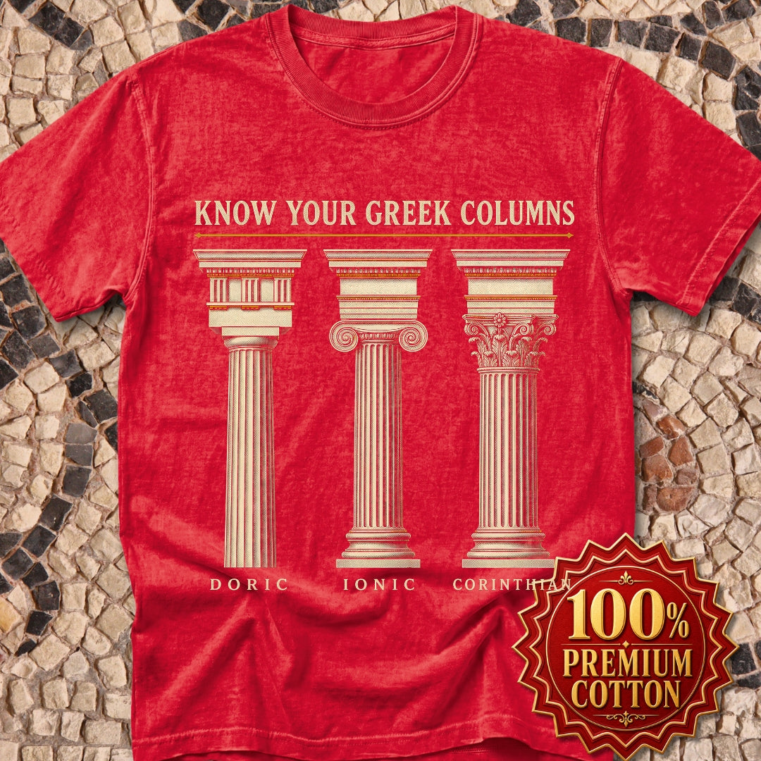 Know Your Greek Columns Premium Tee