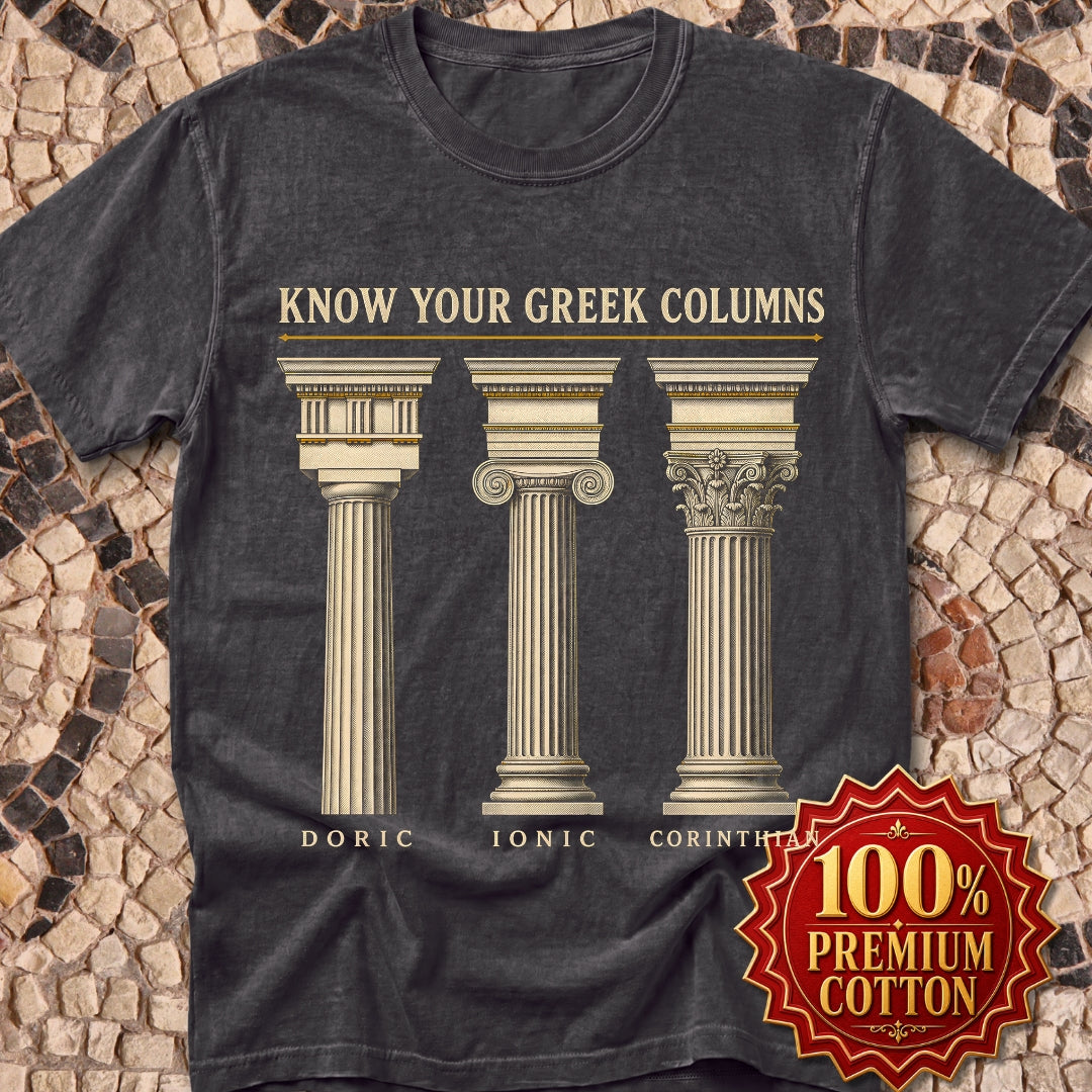 Know Your Greek Columns Premium Tee