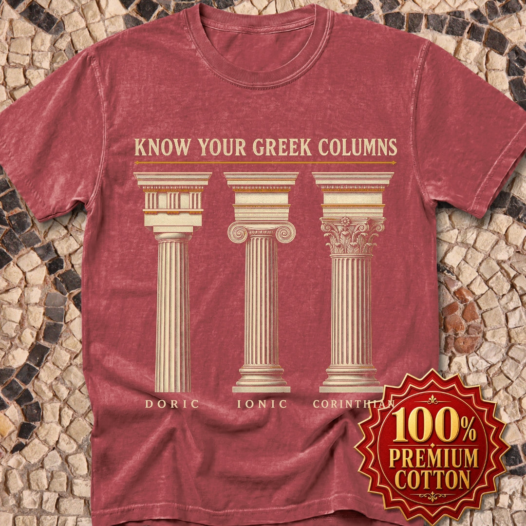 Know Your Greek Columns Premium Tee