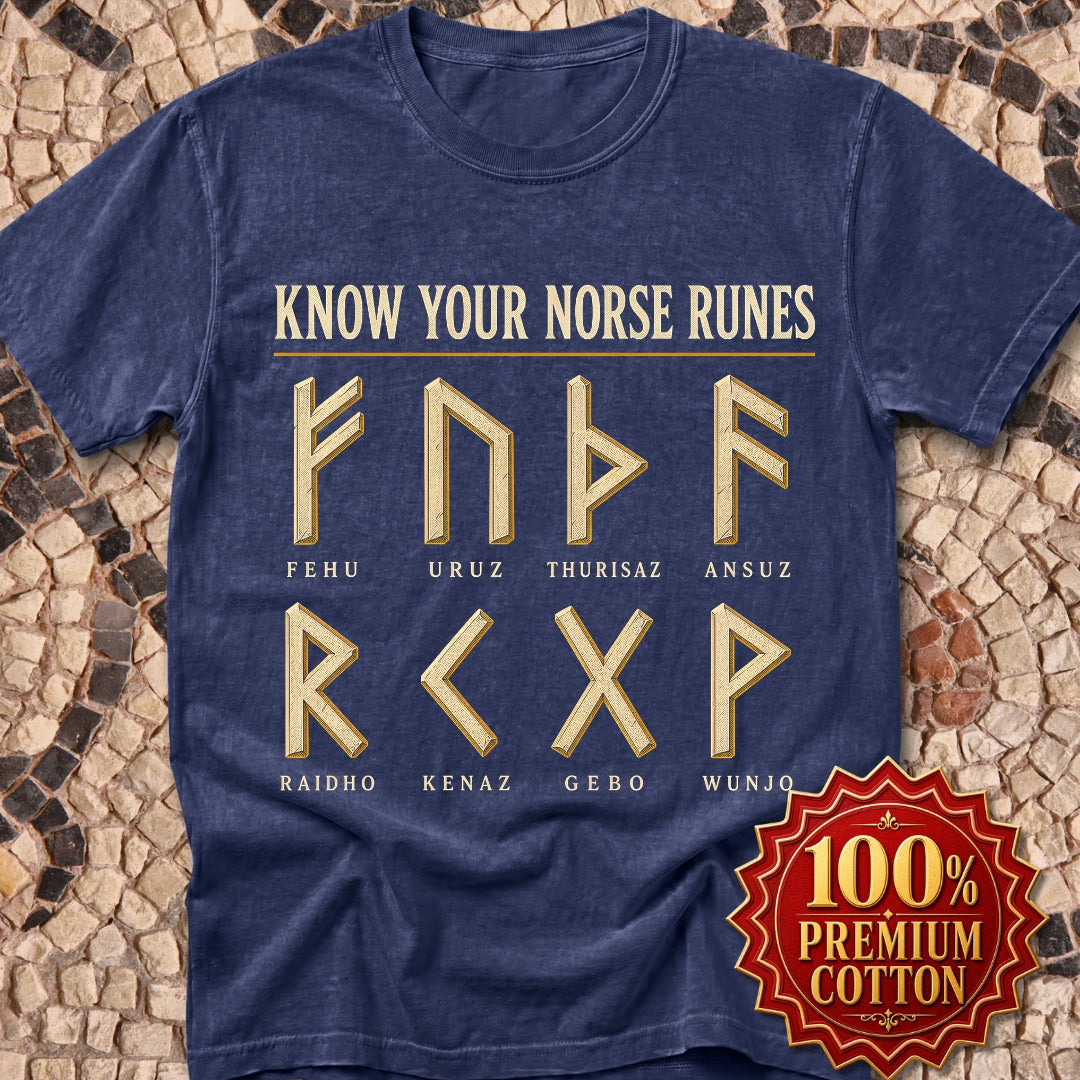 Know Your Norse Runes Premium Tee