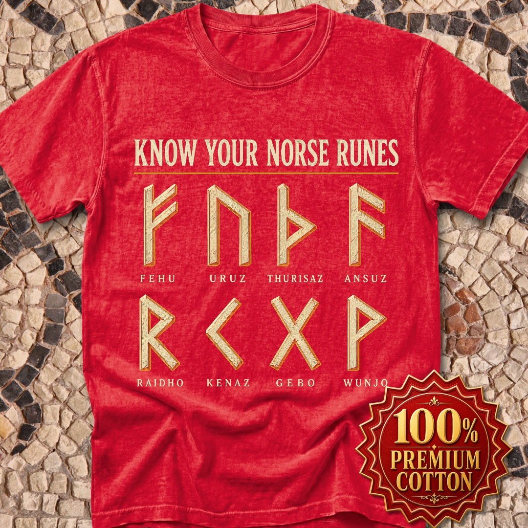 Know Your Norse Runes Premium Tee