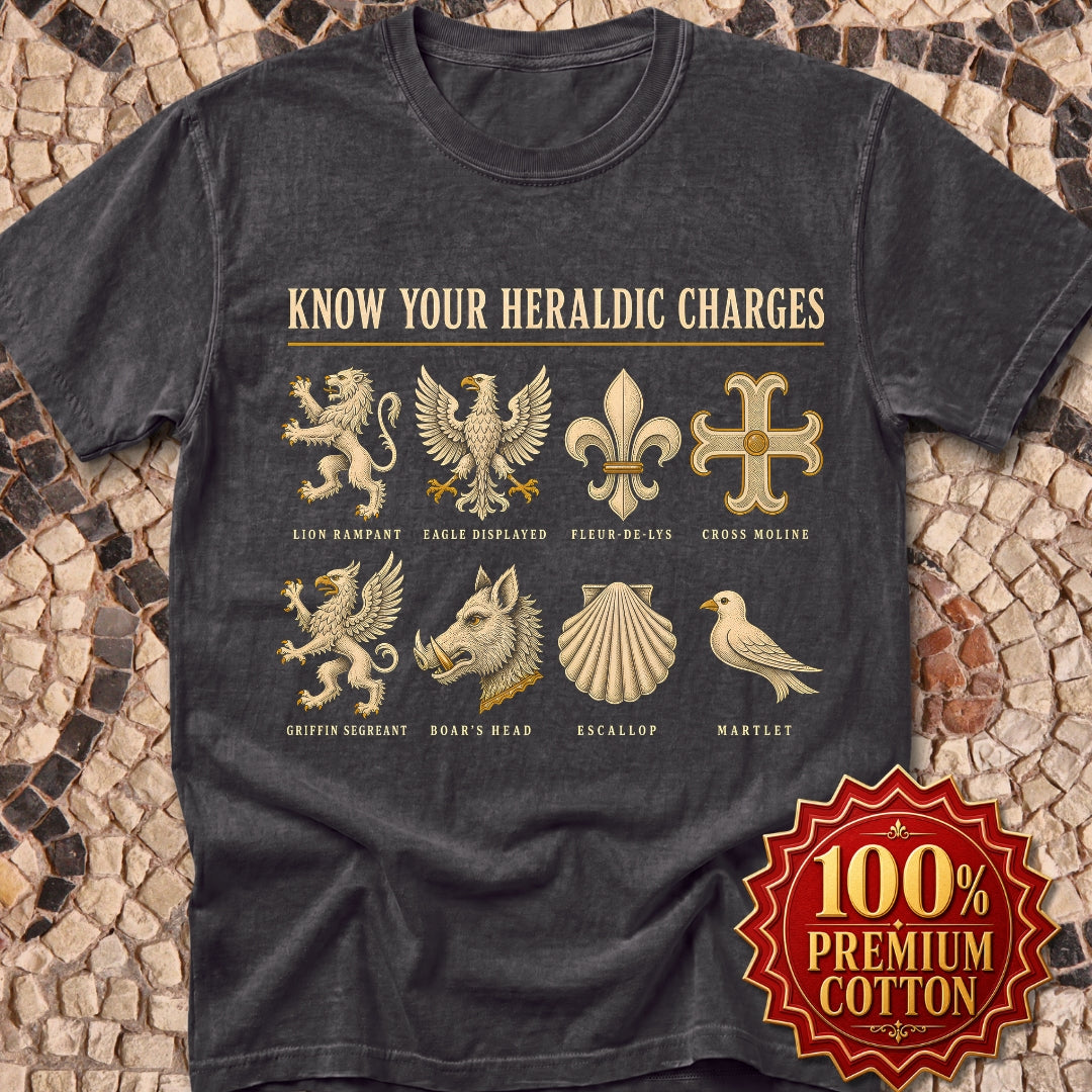 Know Your Heraldic Charges Premium Tee